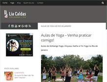 Tablet Screenshot of liacaldas.com